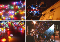 15 led throwies light street art1 200x140 Graffiti, street art & geek art ! Terrible !