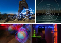 18 even more light art and graffiti1 200x140 Graffiti, street art & geek art ! Terrible !