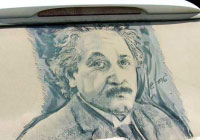 5 reverse graffiti car dust drawing1 200x140 Graffiti, street art & geek art ! Terrible !