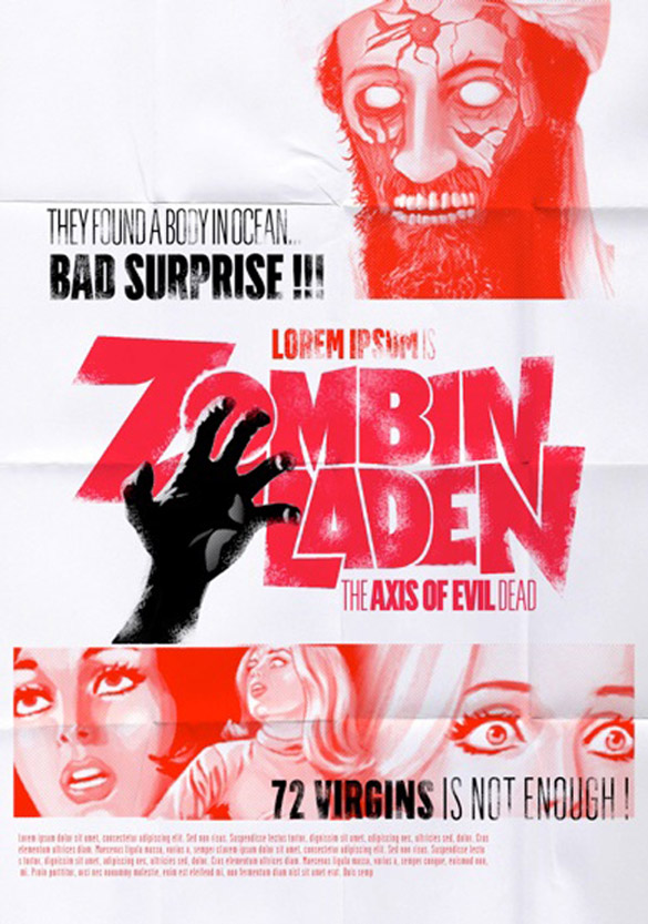 zombie ZomBin Laden : The Axis of Evil Dead