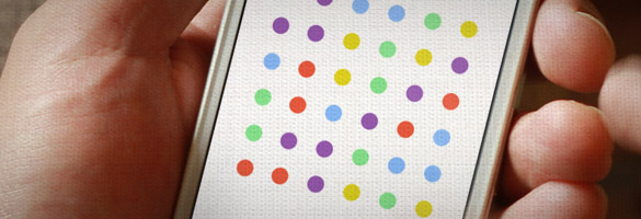 DOTS : un jeu mobile minimaliste et coloré ! #iphone #android #jeu dots DOTS : un jeu mobile minimaliste et coloré ! #iphone #android #jeu