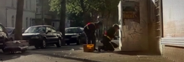 Sabotage social en 30 secondes dans la rue. sabo Sabotage social en 30 secondes dans la rue.