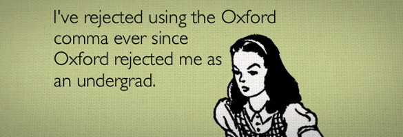La virgule dOxford : cette virgule que vous ne connaissiez pas ;) oxford La virgule dOxford : cette virgule que vous ne connaissiez pas ;)