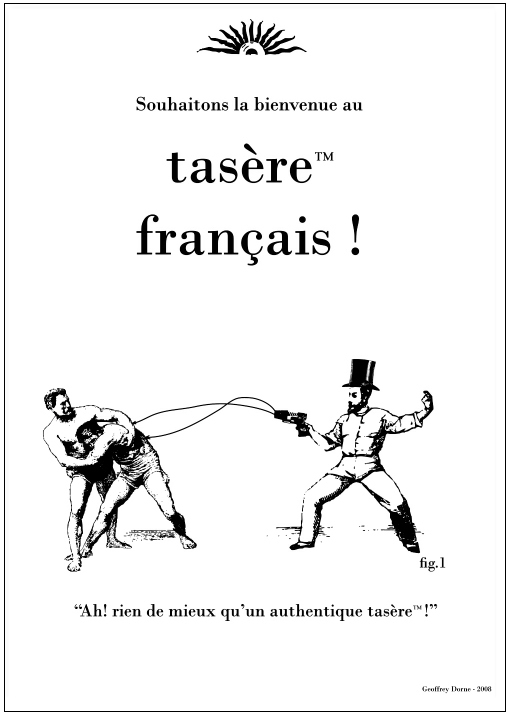 taser france taser français !