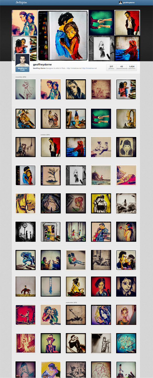 insta1 Mes 365 dessins avec Instagram… on fait un point ?